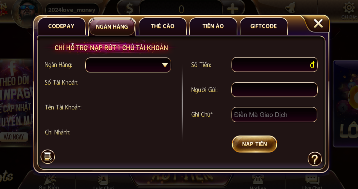 Thưởng hấp dẫn cho lần nạp thẻ đầu tiên