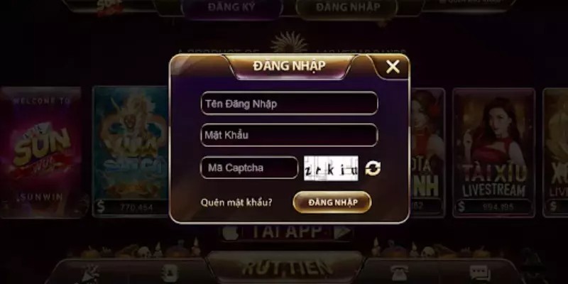 Hướng dẫn cách đăng nhập Sunwin từng bước